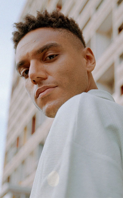 Porträt von Lamin Leroy Gibba