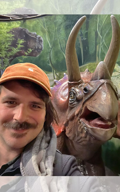 Ferdinand Schmalz im Uraufführungsglück