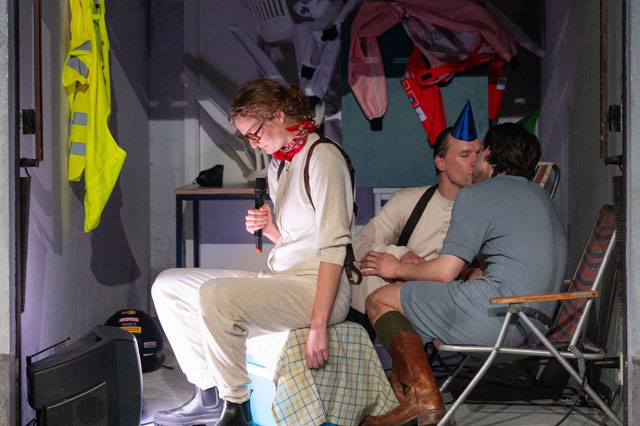 Produktionsfoto fünf minuten stille