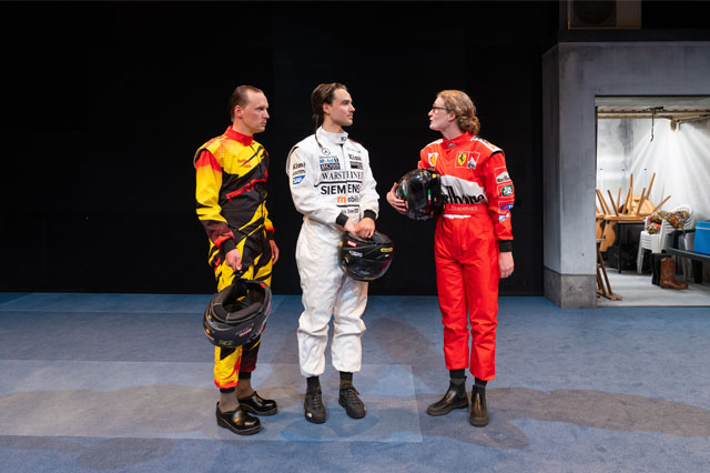 Produktionsfoto von fünf minuten stille