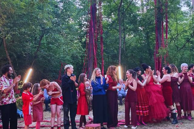 Produktionsfoto Mannheimer Räuber*innen