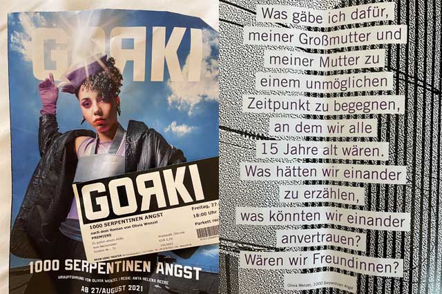 Programmheft Maxim Gorki Theater