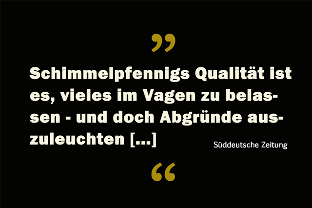 SIEBZEHN SKIZZEN AUS DER DUNKELHEIT nach Arthur Schnitzlers „Reigen“ von Roland Schimmelpfennig