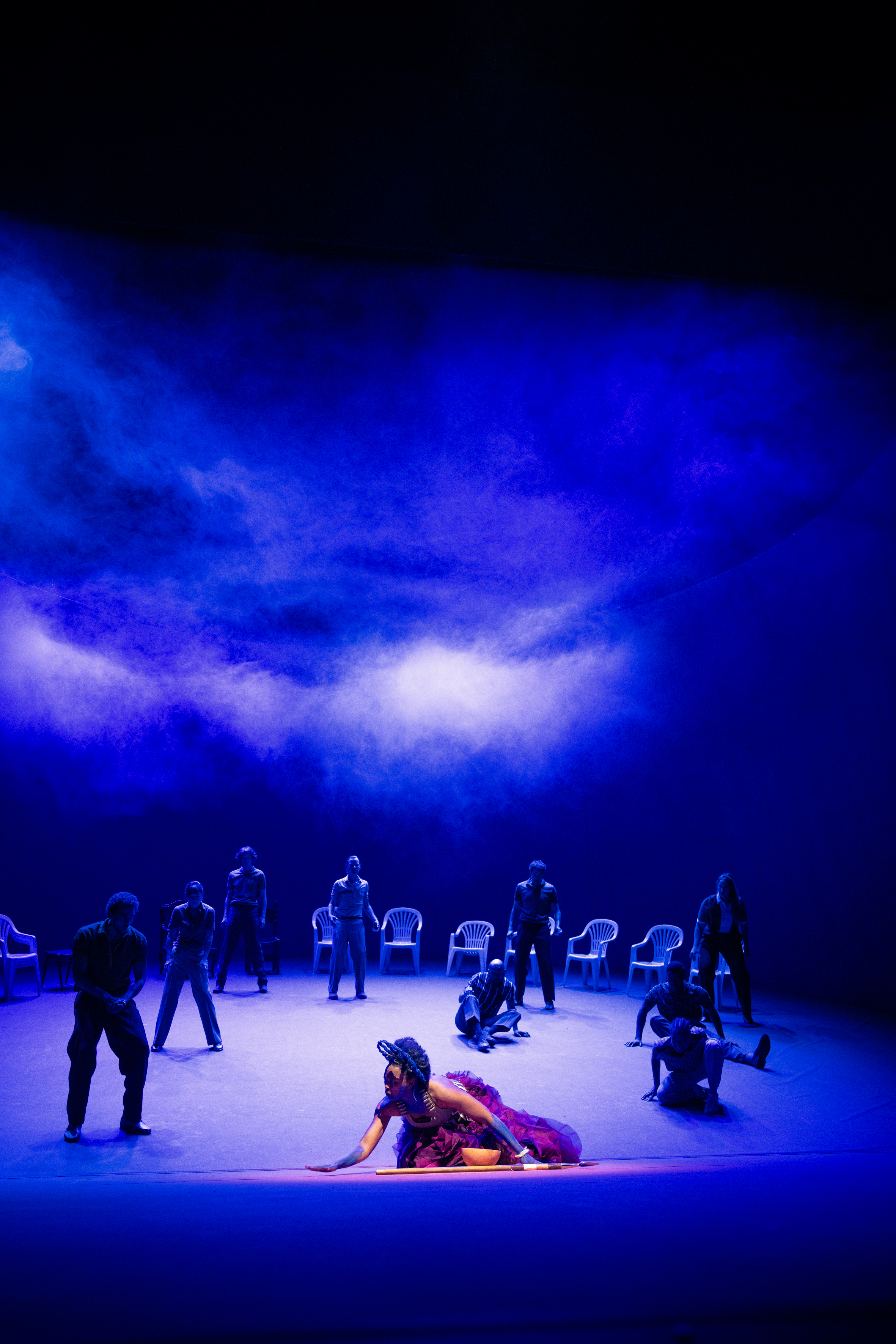 Inszenierungsbild LES BLANCS Schauspiel Graz